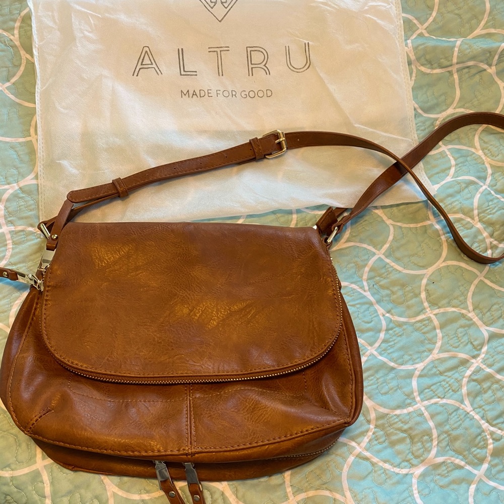 Miztique Vegan Leather Crossbody Bag